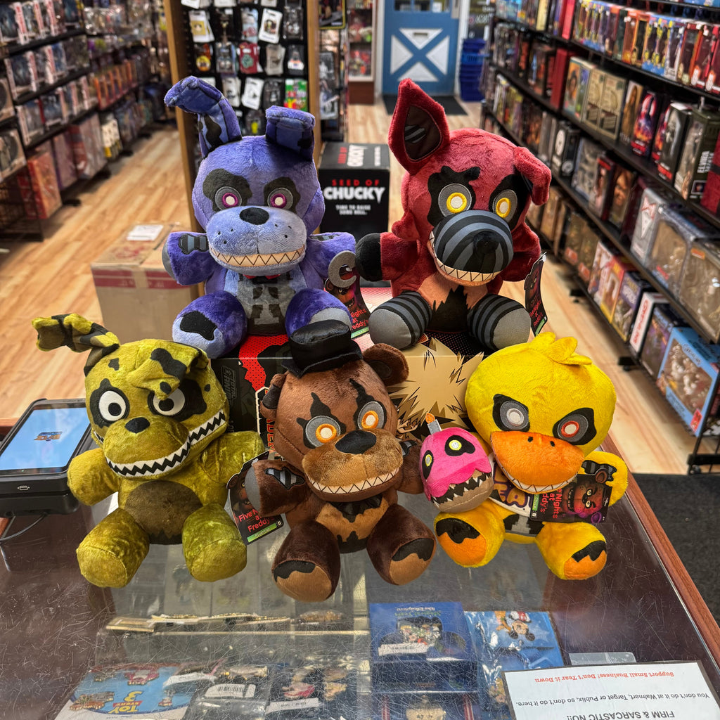 Nightmare Animatronics Full Set of 5 (Five Nights at Freddys, Jazwares) **SEALED** product image 2, provided for visual