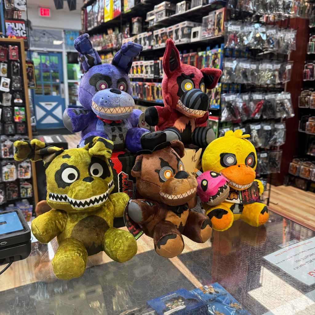 Nightmare Animatronics Full Set of 5 (Five Nights at Freddys, Jazwares) **SEALED** product image 3, provided for visual
