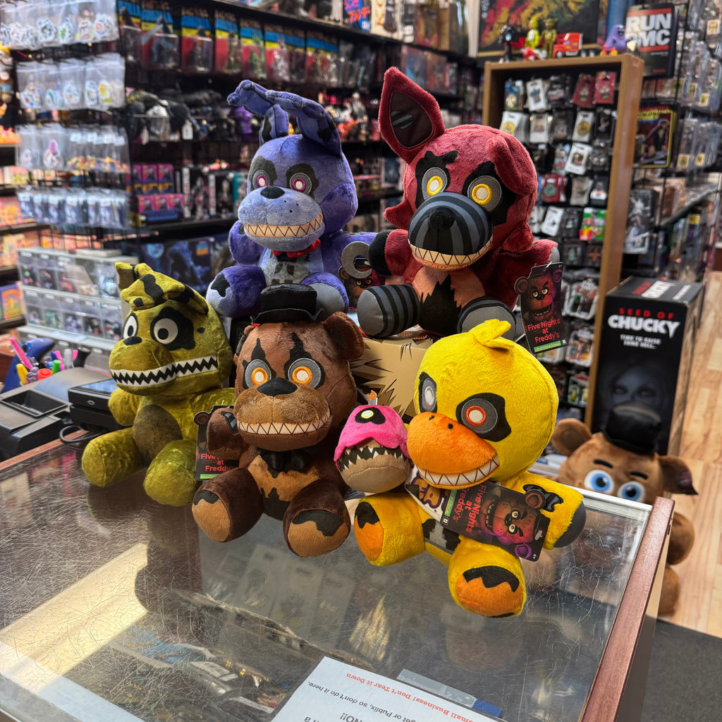 Nightmare Animatronics Full Set of 5 (Five Nights at Freddys, Jazwares) **SEALED** product image 4, provided for visual