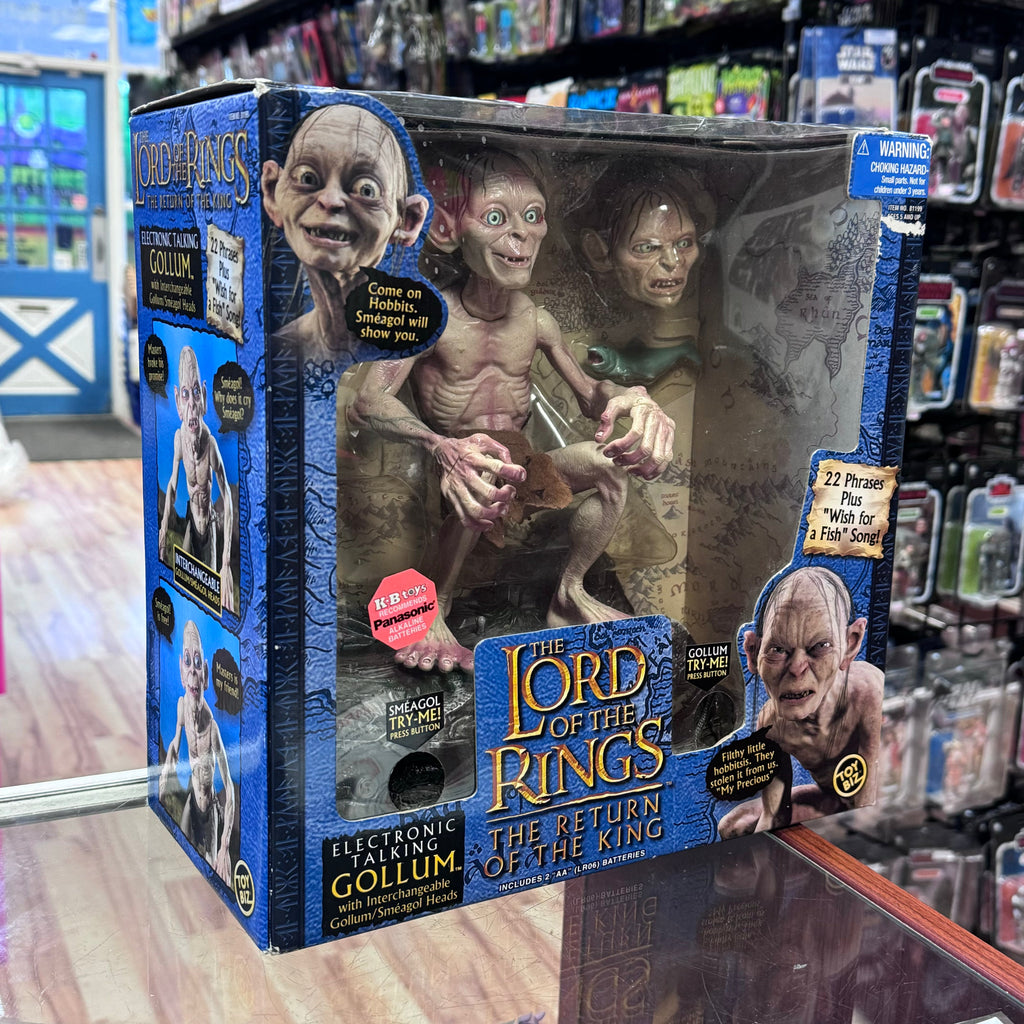 Electronic Talking Gollum (Lord of the Rings, ToyBiz) Open Box product image 5, provided for visual reference and product