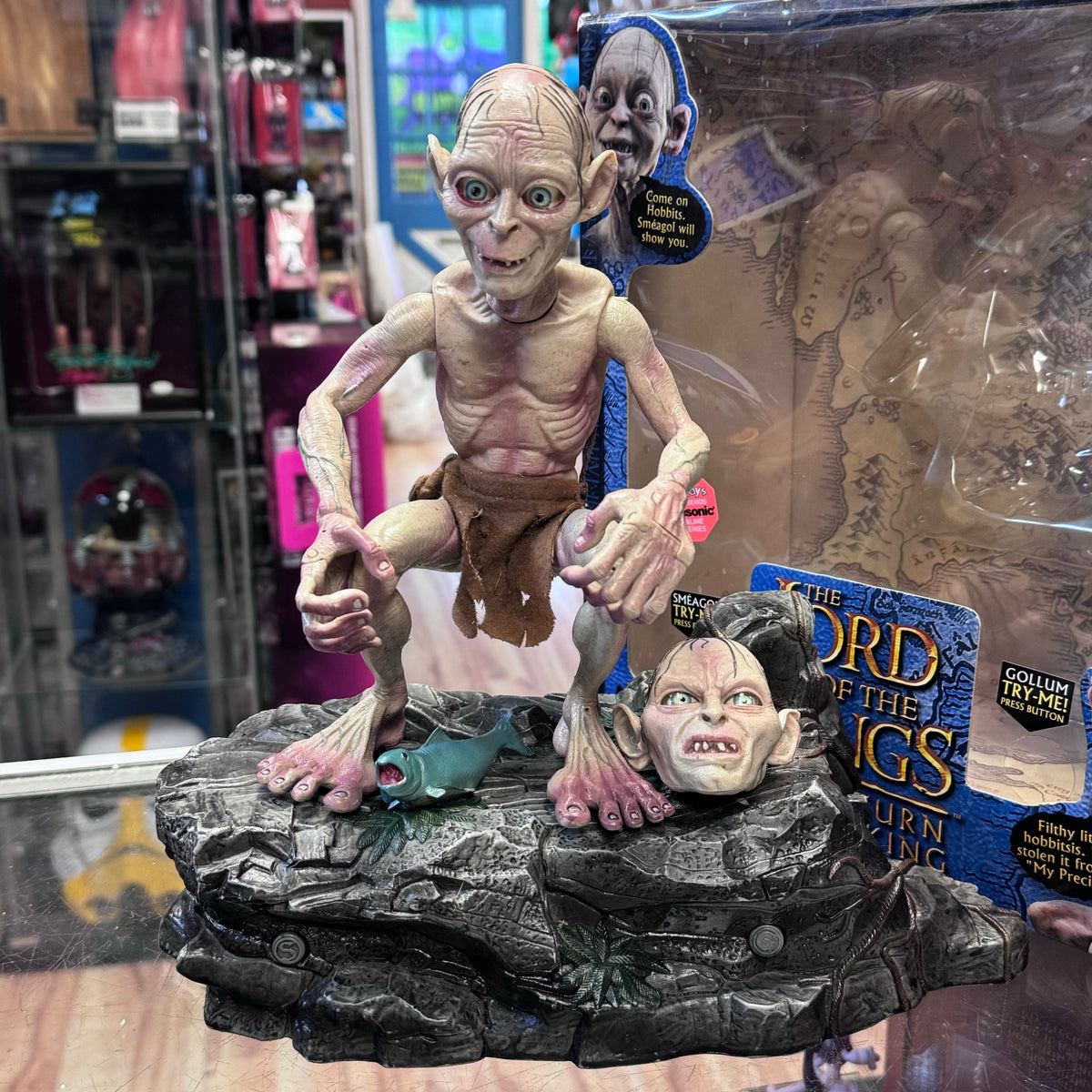 Electronic Talking Gollum (Lord of the Rings, ToyBiz) Open Box product image 7, provided for visual reference and product