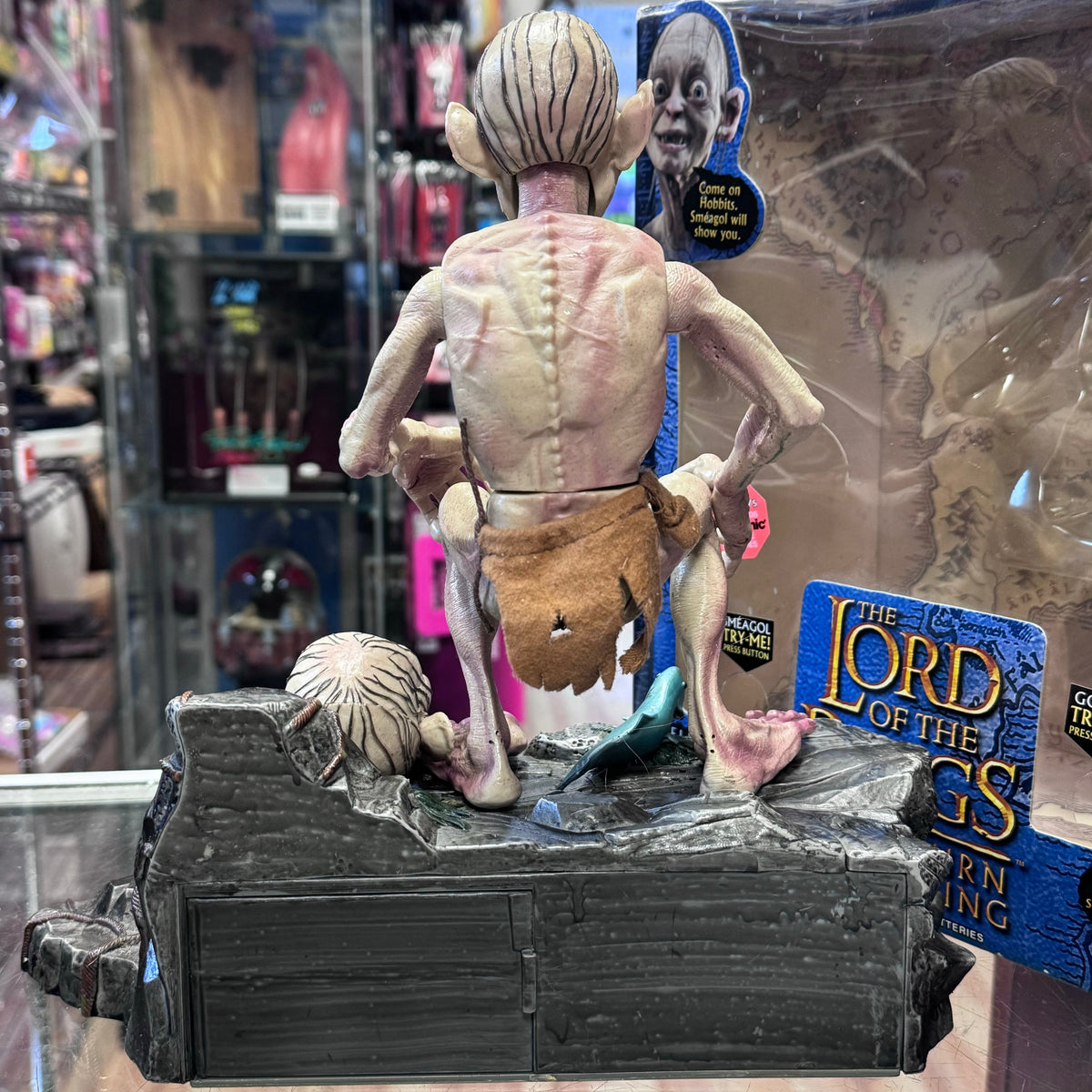 Electronic Talking Gollum (Lord of the Rings, ToyBiz) Open Box product image 10, provided for visual reference and product