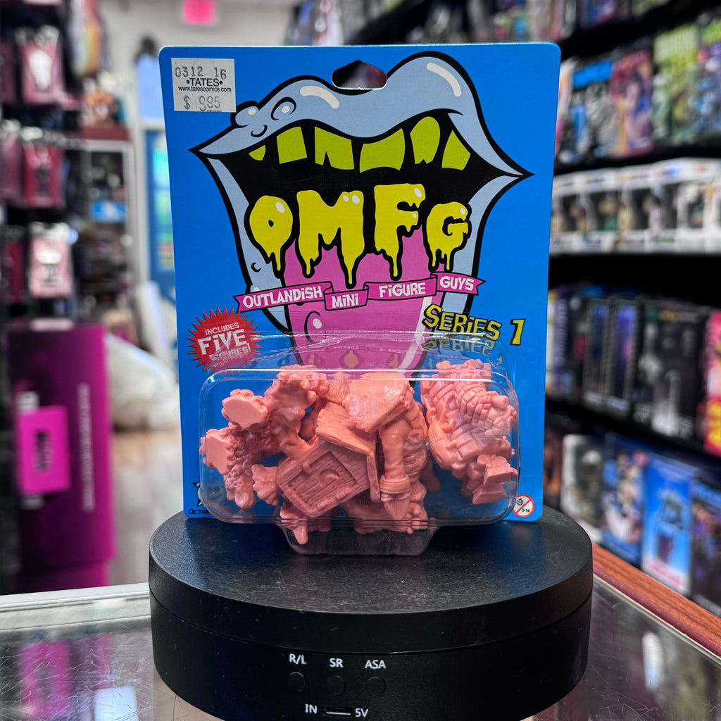 OMFG Mini Figure Series 1 (Omfg Muscle Men KO, October Toys) Sealed product image 1, provided for visual reference and