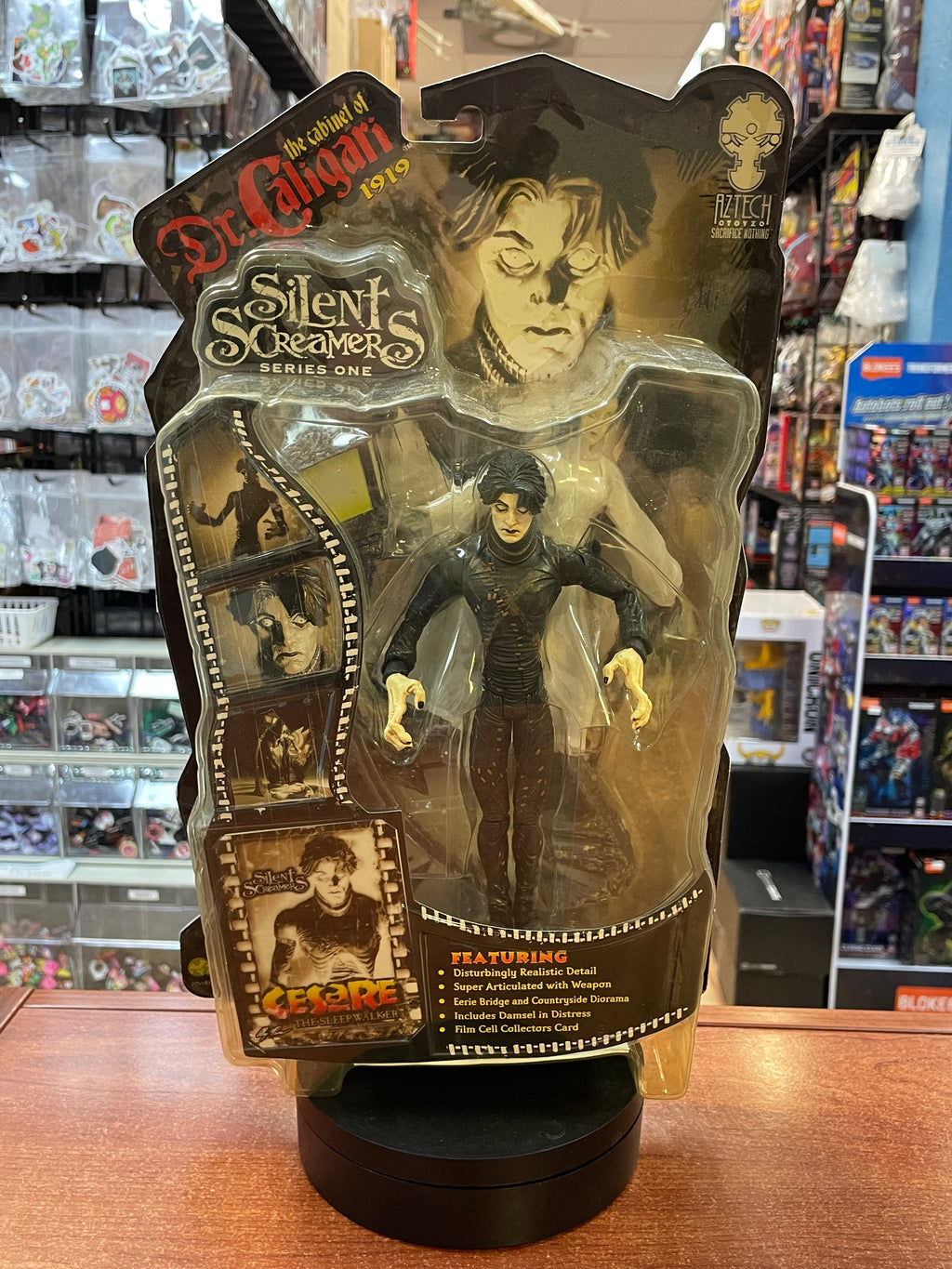 Cesare the Sleep Walker (Silent Screamers, Aztech Toyz) SEALED product image 1, provided for visual reference and product
