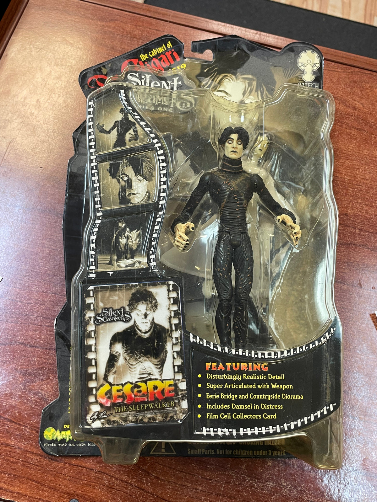 Cesare the Sleep Walker (Silent Screamers, Aztech Toyz) SEALED product image 5, provided for visual reference and product