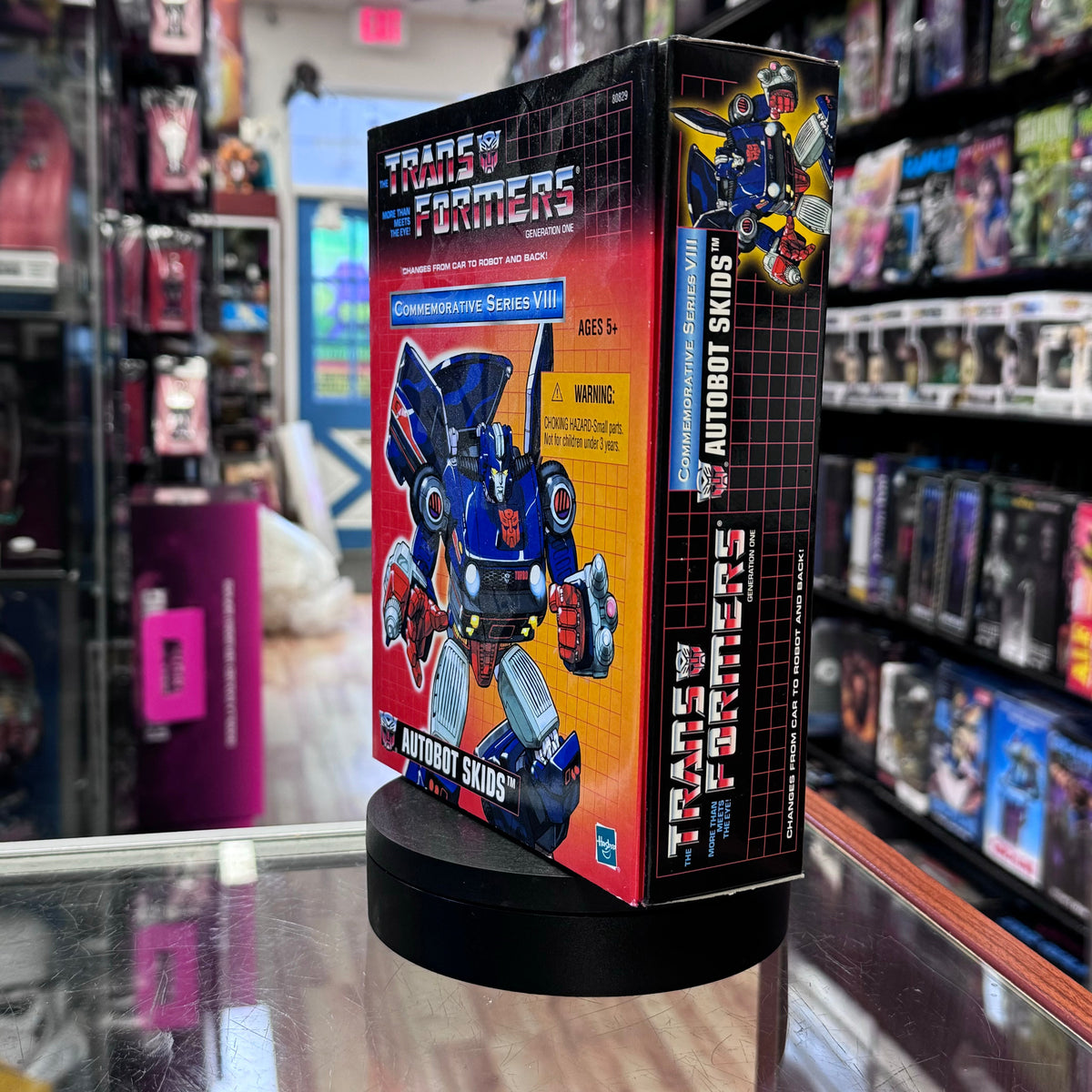 Skids G1 Commemorative Series VIII (Transformers, Hasbro) Sealed product image 2, provided for visual reference and product