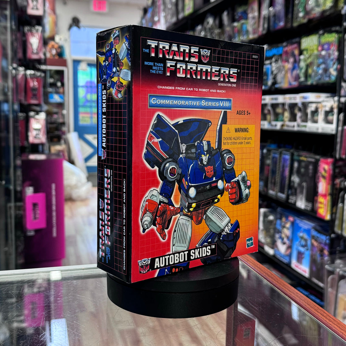 Skids G1 Commemorative Series VIII (Transformers, Hasbro) Sealed product image 5, provided for visual reference and product
