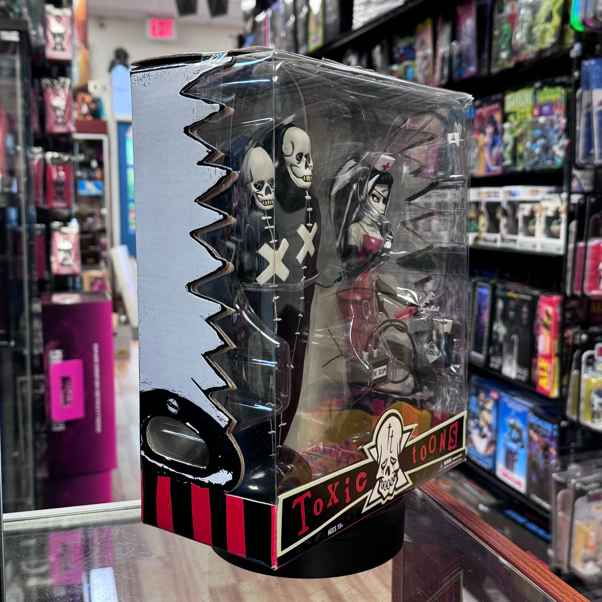 Body Bag Brothers & Miss Cery 7784 (Toxic Toons, Mezco) Sealed product image 3, provided for visual reference and product