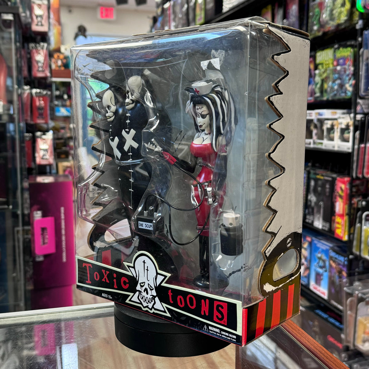 Body Bag Brothers & Miss Cery 7784 (Toxic Toons, Mezco) Sealed product image 6, provided for visual reference and product
