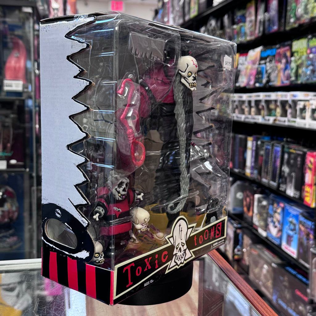 Pox The Mortician & Corpse Boy (Toxic Toons, Mezco) Sealed product image 6, provided for visual reference and product detail