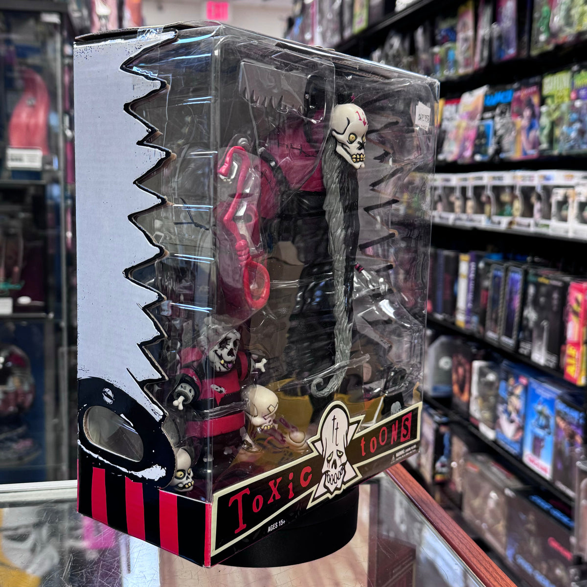 Pox The Mortician & Corpse Boy (Toxic Toons, Mezco) Sealed product image 6, provided for visual reference and product detail