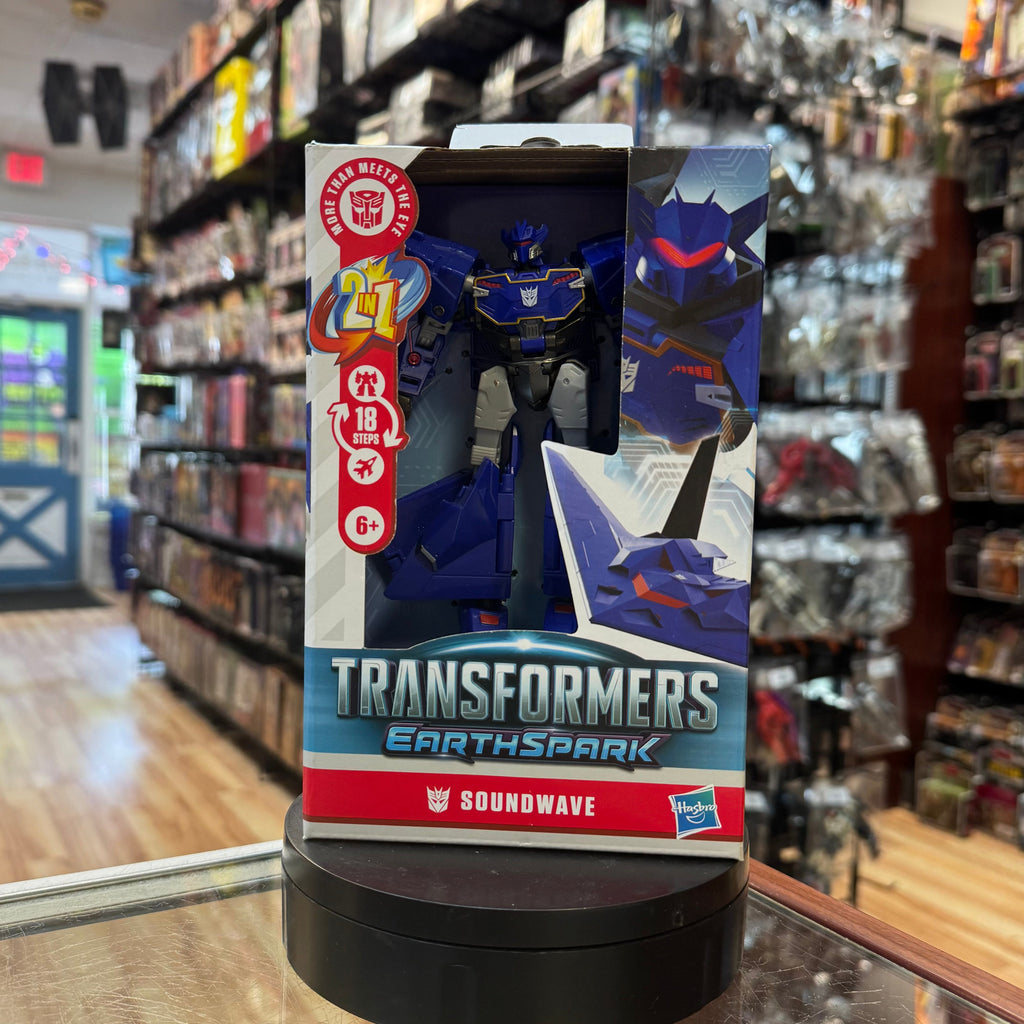 Soundwave Deluxe Class (Transformers Earth Spark Hasbro) *SEALED* product image 1, provided for visual reference and product