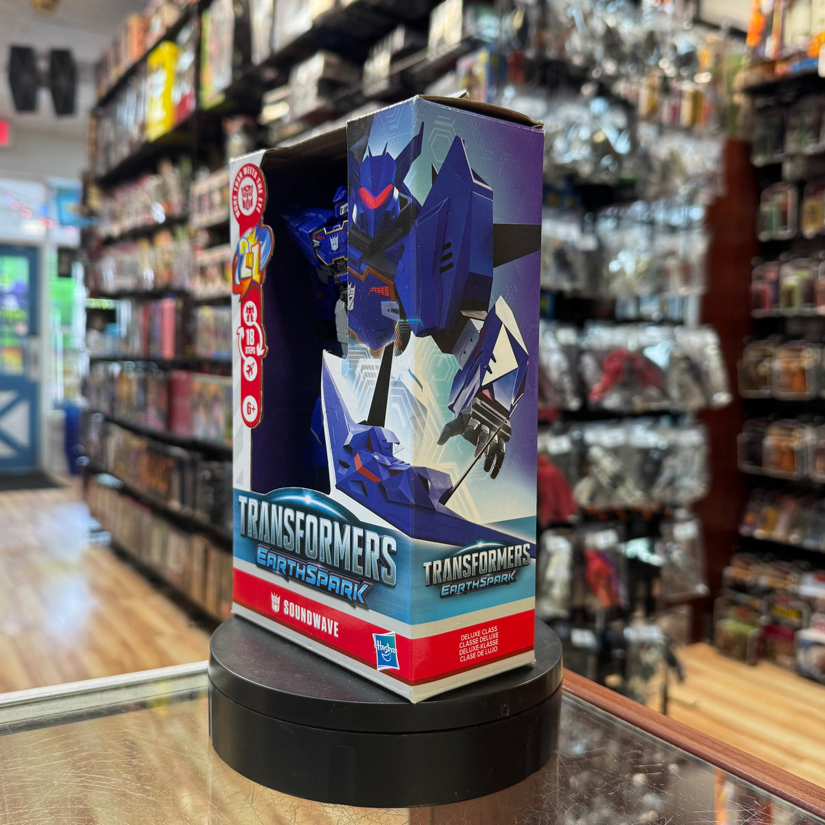 Soundwave Deluxe Class (Transformers Earth Spark Hasbro) *SEALED* product image 2, provided for visual reference and product