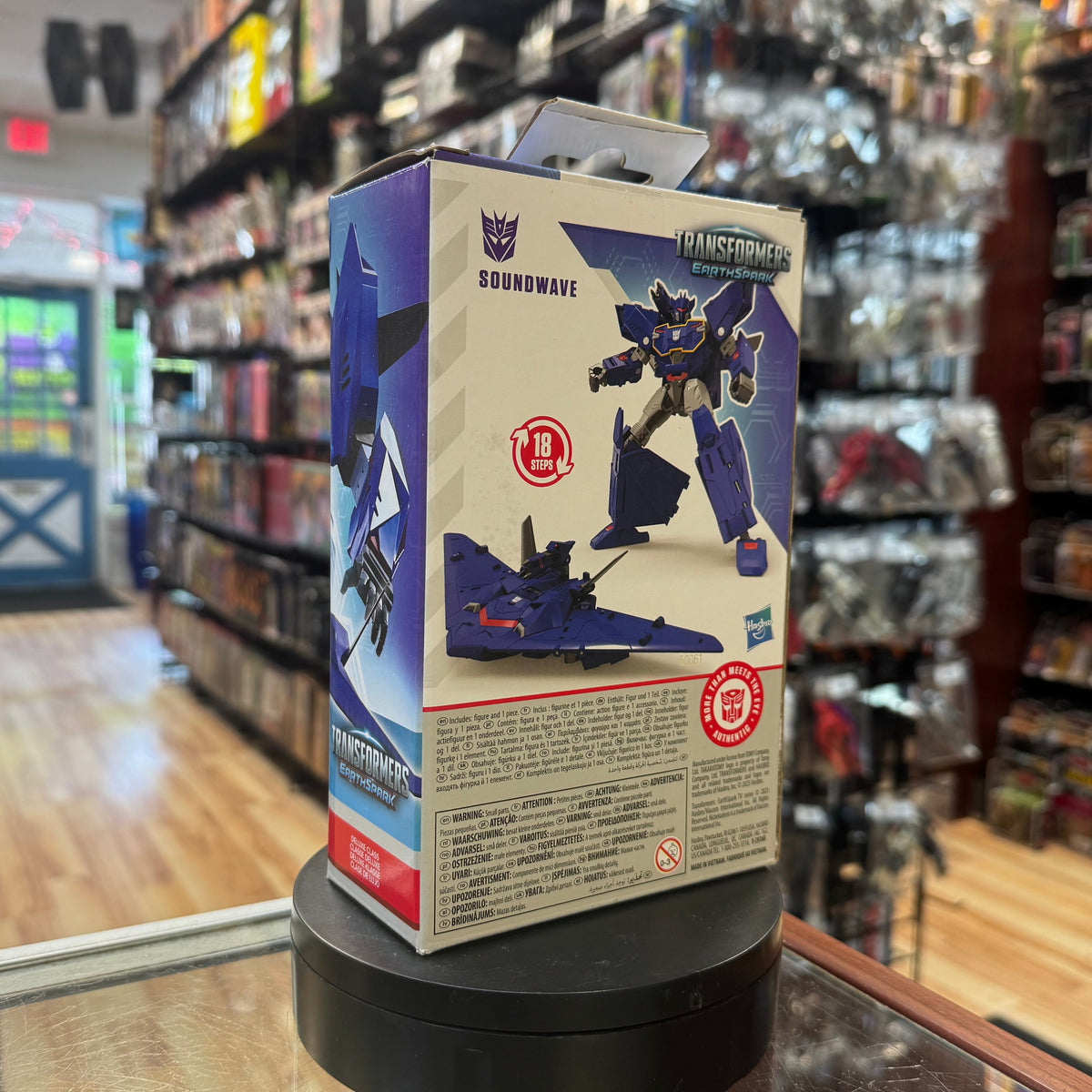 Soundwave Deluxe Class (Transformers Earth Spark Hasbro) *SEALED* product image 3, provided for visual reference and product