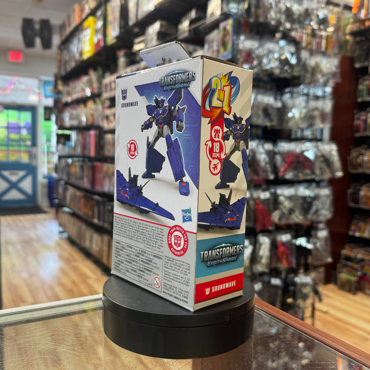 Soundwave Deluxe Class (Transformers Earth Spark Hasbro) *SEALED* product image 4, provided for visual reference and product