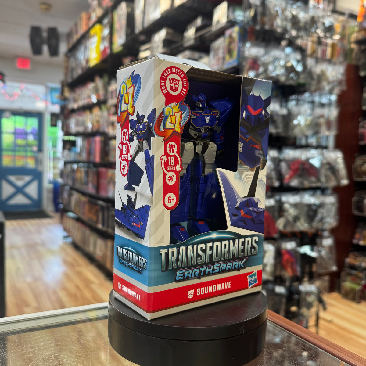 Soundwave Deluxe Class (Transformers Earth Spark Hasbro) *SEALED* product image 5, provided for visual reference and product