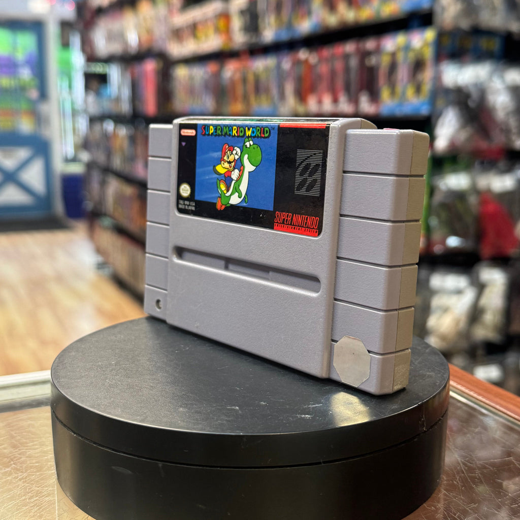 Super Mario World (Nintendo SNES, Video Games) Tested Working product image 2, provided for visual reference and product