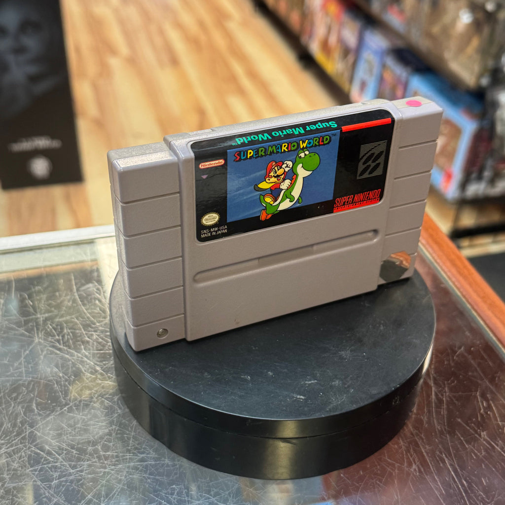 Super Mario World (Nintendo SNES, Video Games) Tested Working product image 6, provided for visual reference and product
