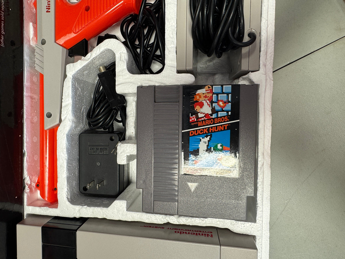 Boxed NES Action Set (Vintage Nintendo, Video Game) COMPLETE & TESTED product image 5, provided for visual reference and