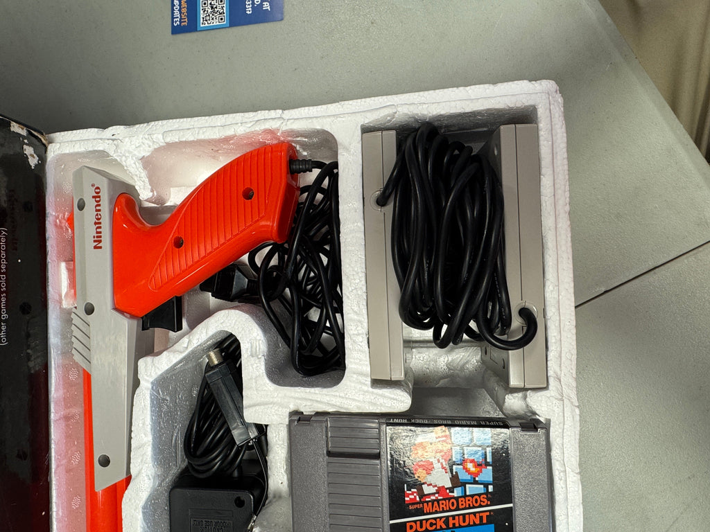 Boxed NES Action Set (Vintage Nintendo, Video Game) COMPLETE & TESTED product image 4, provided for visual reference and
