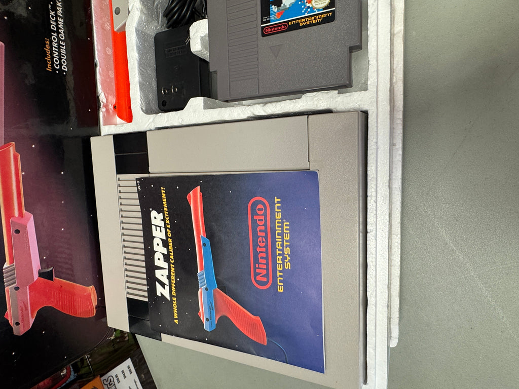 Boxed NES Action Set (Vintage Nintendo, Video Game) COMPLETE & TESTED product image 3, provided for visual reference and