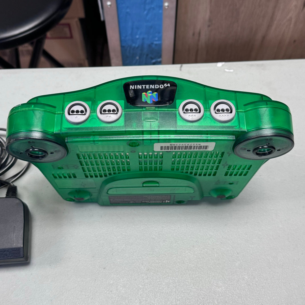 Nintendo 64 Jungle Green 7828 (Nintendo, Gaming Console) **TESTED** product image 5, provided for visual reference and