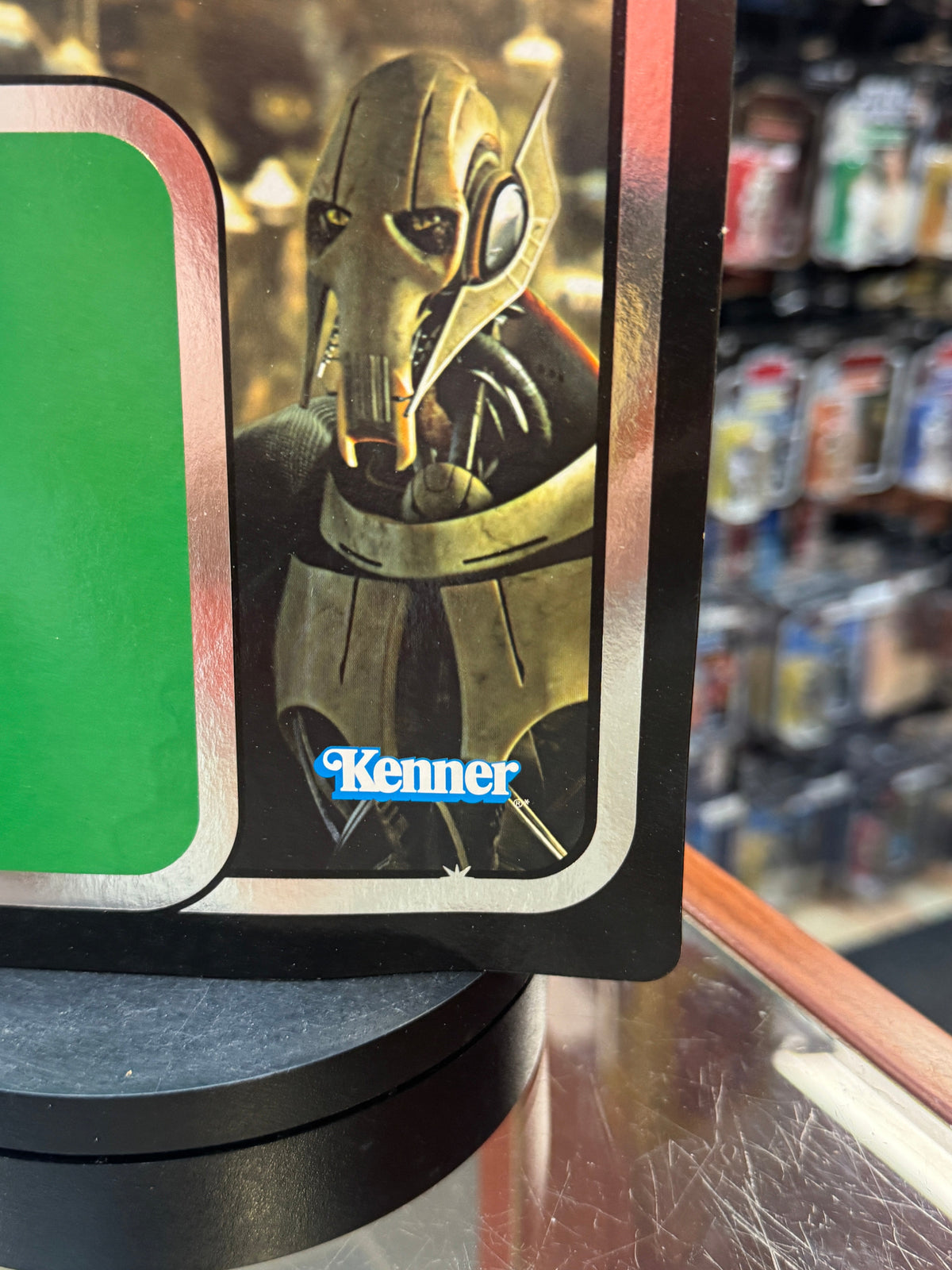 General Grievous Sith Proof Foil Card (Star Wars Vintage Collection, Hasbro) product image 8, provided for visual reference