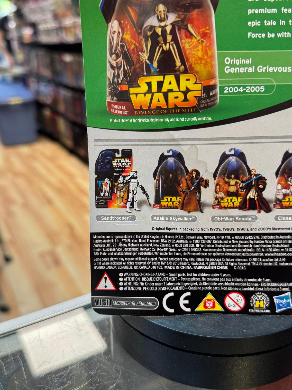 General Grievous Sith Proof Foil Card (Star Wars Vintage Collection, Hasbro) product image 4, provided for visual reference