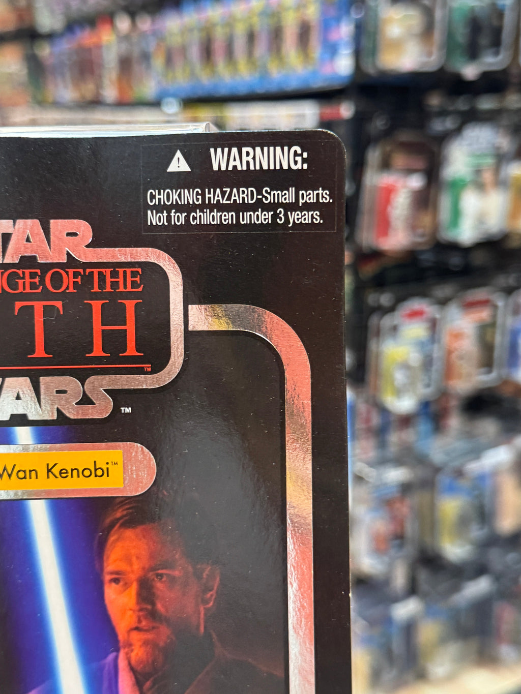 Obi Wan Kenobi Proof Foil Card (Star Wars Vintage Collection, Hasbro) product image 2, provided for visual reference and