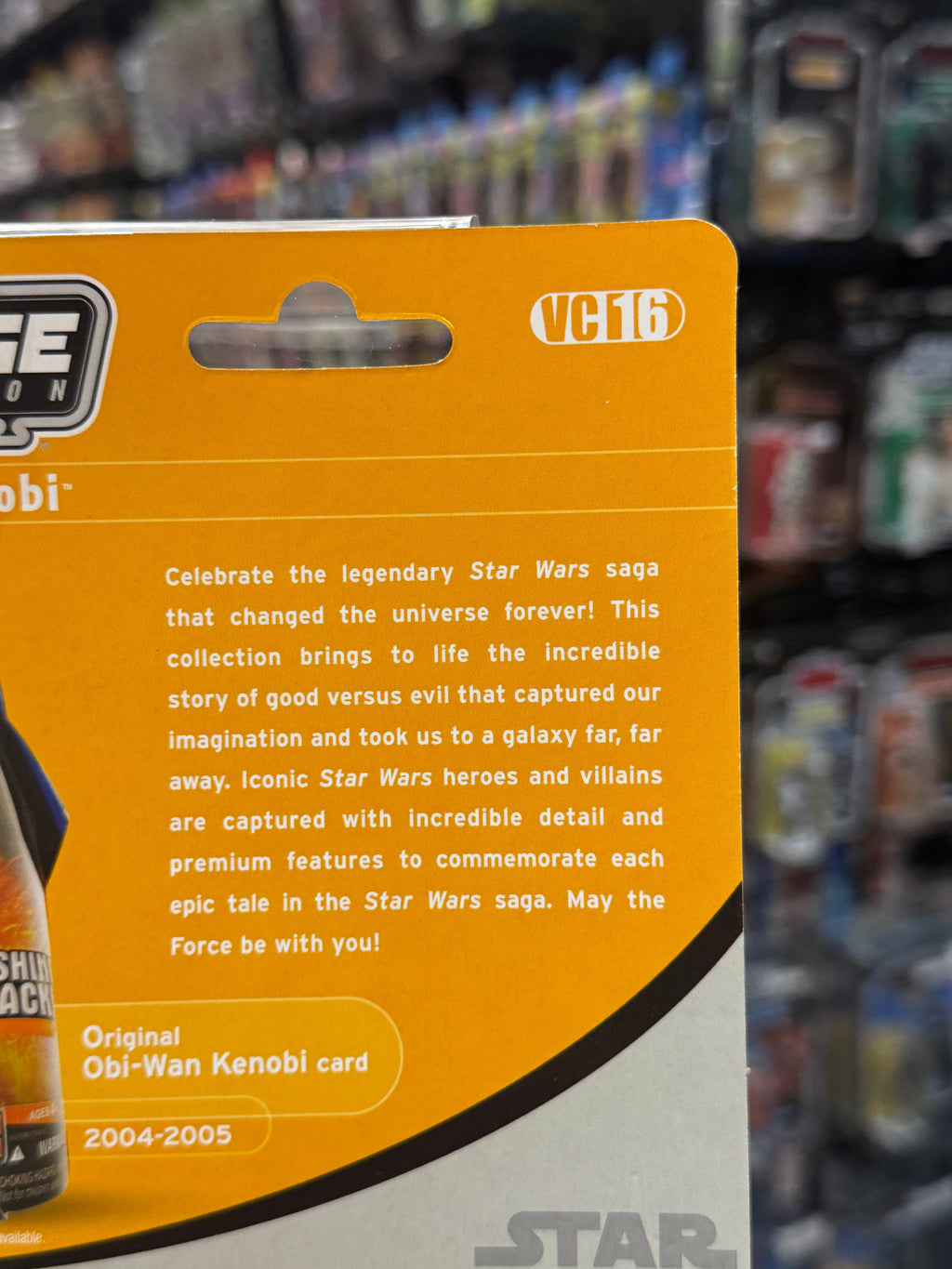 Obi Wan Kenobi Proof Foil Card (Star Wars Vintage Collection, Hasbro) product image 11, provided for visual reference and