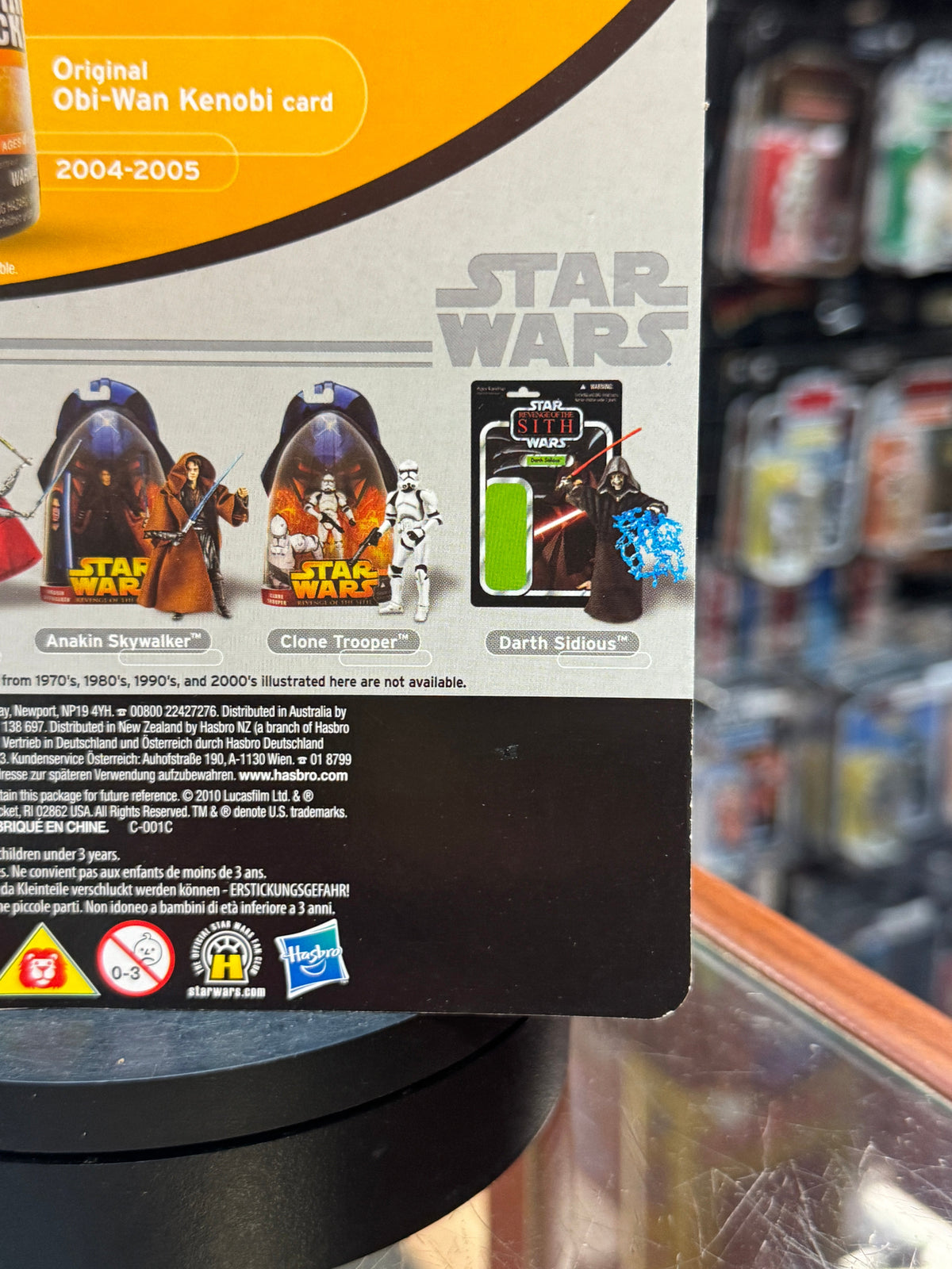 Obi Wan Kenobi Proof Foil Card (Star Wars Vintage Collection, Hasbro) product image 10, provided for visual reference and