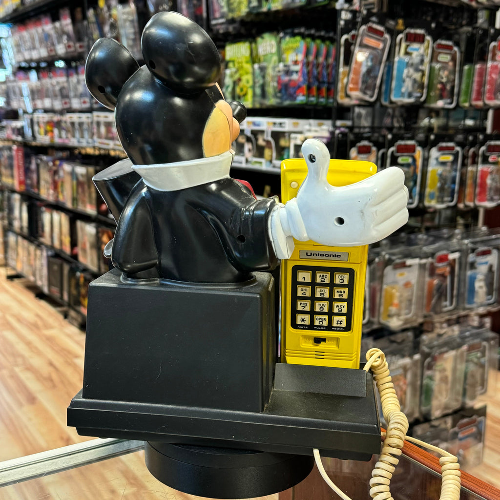 Mickey Mouse Top Hat Landline Phone (Vintage Unisonic, Disney) product image 3, provided for visual reference and product