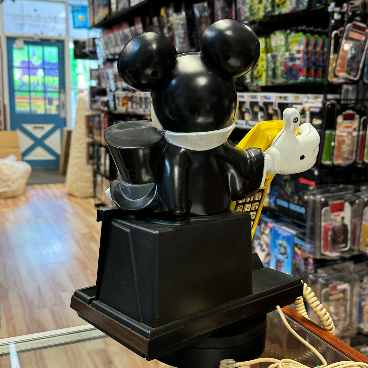 Mickey Mouse Top Hat Landline Phone (Vintage Unisonic, Disney) product image 4, provided for visual reference and product