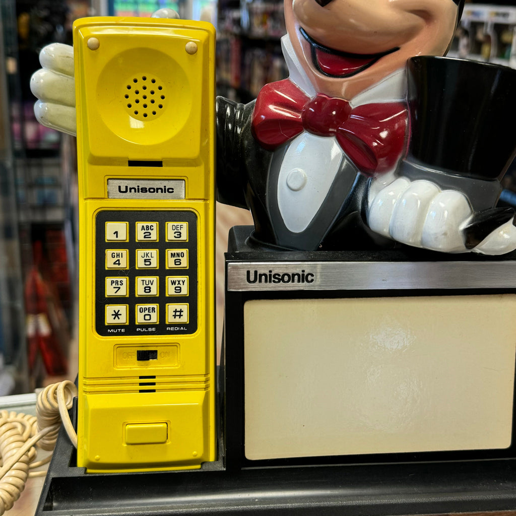 Mickey Mouse Top Hat Landline Phone (Vintage Unisonic, Disney) product image 6, provided for visual reference and product
