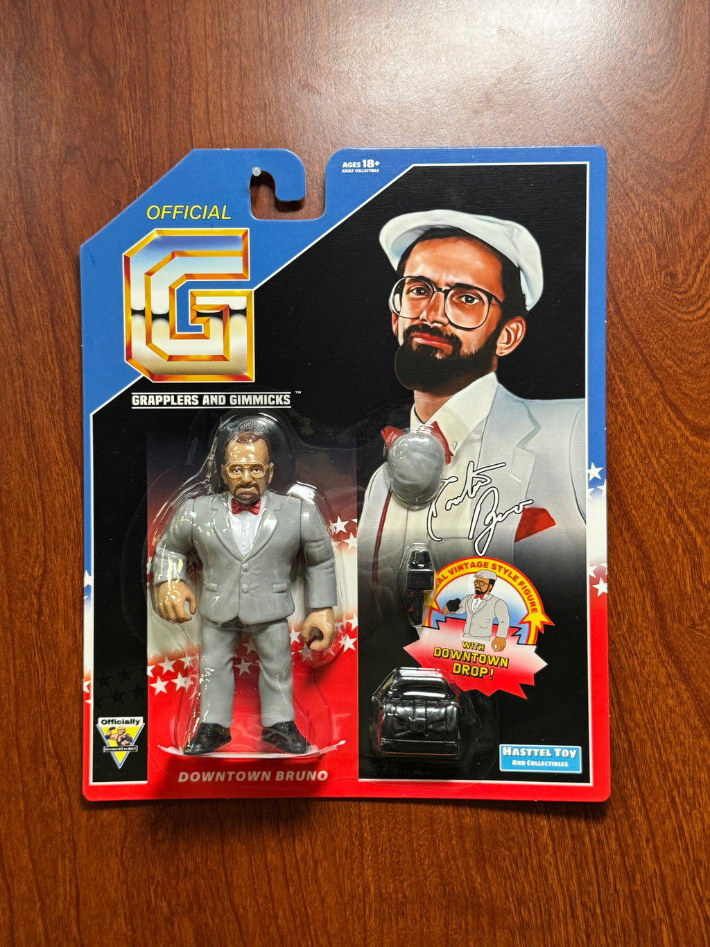 Harvey Whippleman (Grapplers & Gimmicks WWF, Hasttel Toys) product image 2, provided for visual reference and product detail
