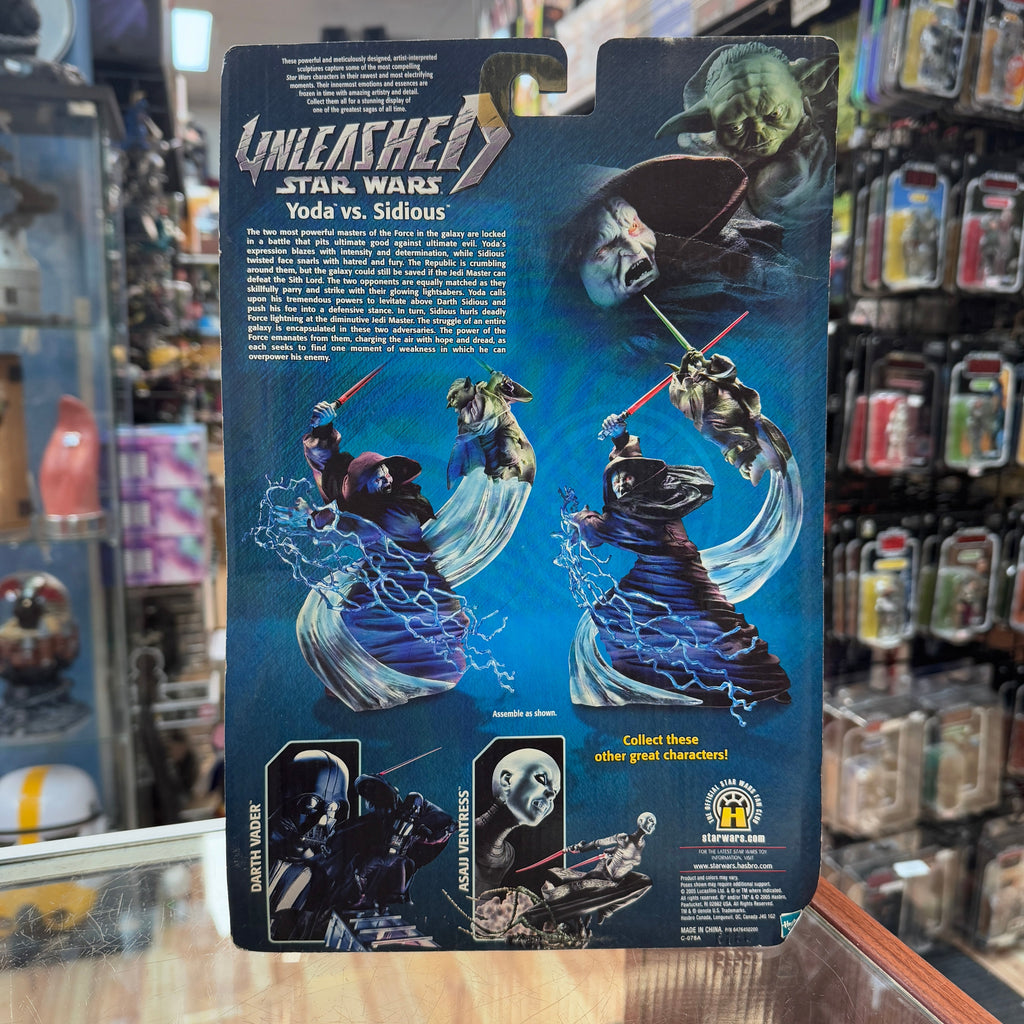 Darth Sidious Unleashed (Star Wars, Hasbro) Sealed product image 4, provided for visual reference and product detail review