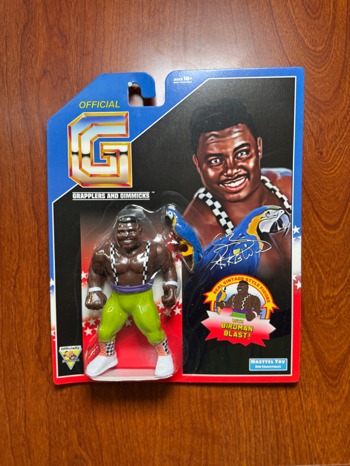 Koko B Ware (Grapplers & Gimmicks WWF, Hasttel Toys) product image 2, provided for visual reference and product detail review