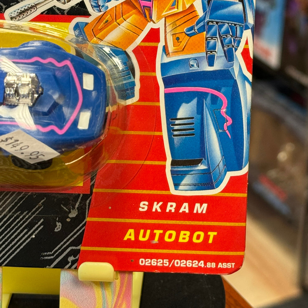 Skram Axelerator 6124 (Vintage Transformers G2, Hasbro) SEALED product image 2, provided for visual reference and product