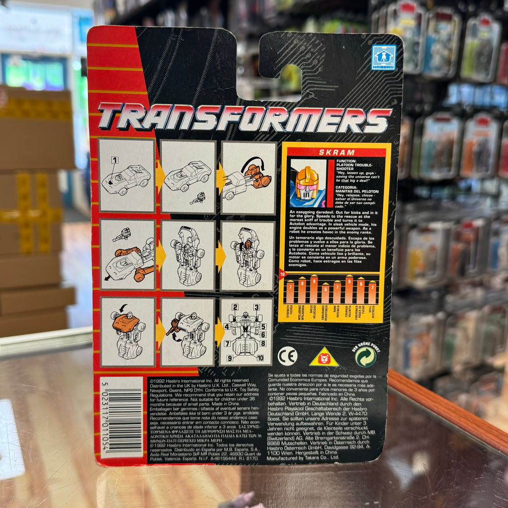 Skram Axelerator 6124 (Vintage Transformers G2, Hasbro) SEALED product image 4, provided for visual reference and product