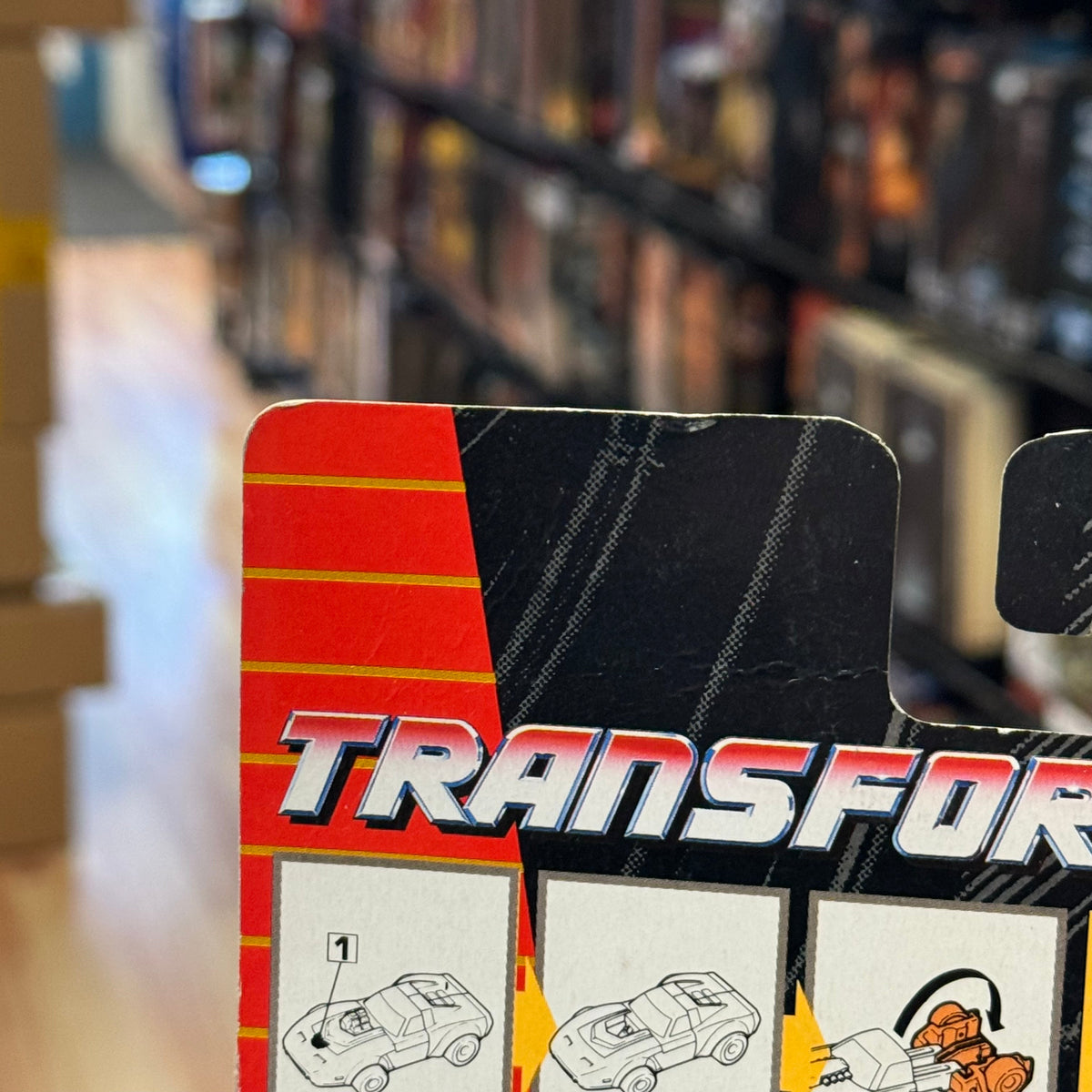 Skram Axelerator 6124 (Vintage Transformers G2, Hasbro) SEALED product image 5, provided for visual reference and product