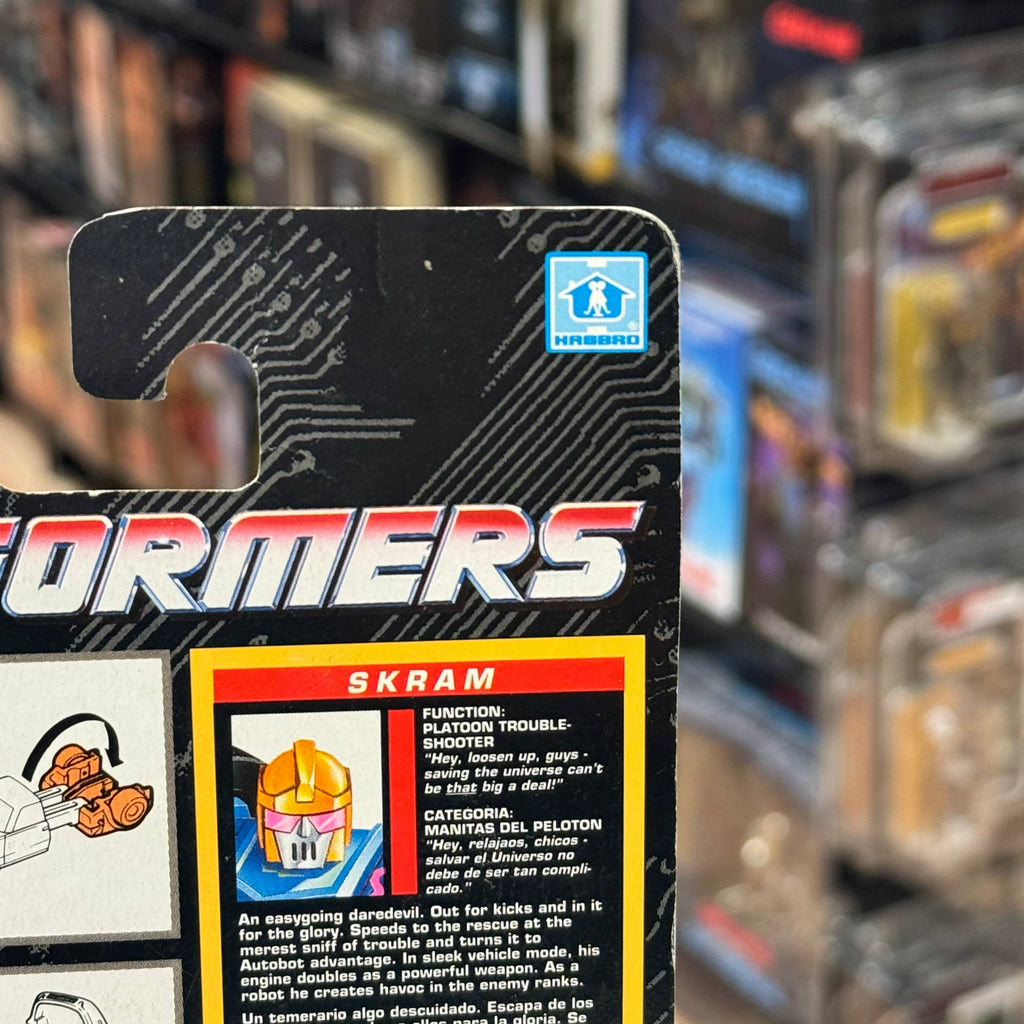 Skram Axelerator 6124 (Vintage Transformers G2, Hasbro) SEALED product image 6, provided for visual reference and product