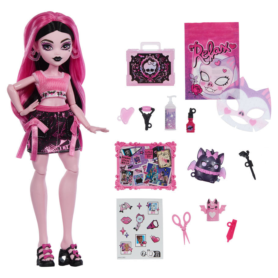 Draculaura Self Scare Secrets (Monster High, Mattel) **SEALED** product image 2, provided for visual reference and product