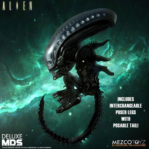 Xenomorph 7" Deluxe MDS Figure (Mezco, Aliens) product image 3, provided for visual reference and product detail review