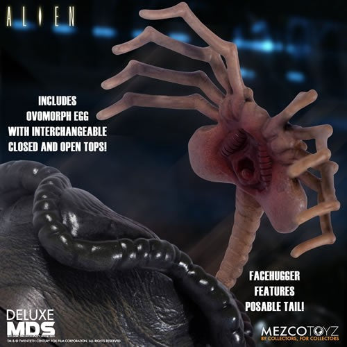 Xenomorph 7" Deluxe MDS Figure (Mezco, Aliens) product image 4, provided for visual reference and product detail review