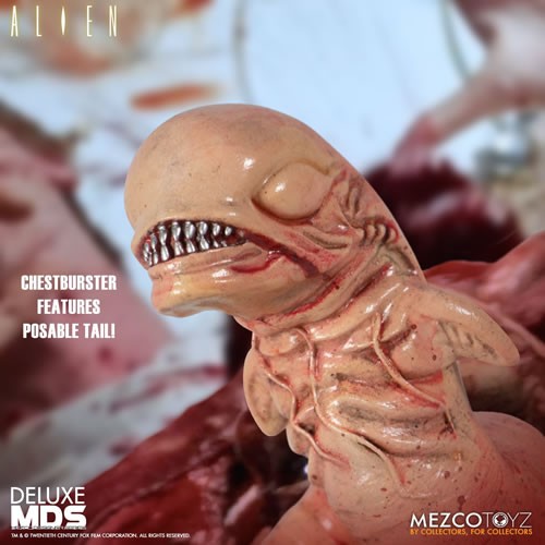 Xenomorph 7" Deluxe MDS Figure (Mezco, Aliens) product image 2, provided for visual reference and product detail review
