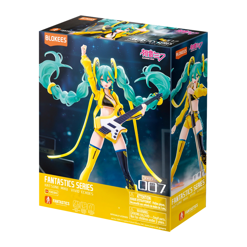 Vivid Echoes Hatsune (Hatsune Miku Fantastic Series, Blokees) SEALED product image 1, provided for visual reference and