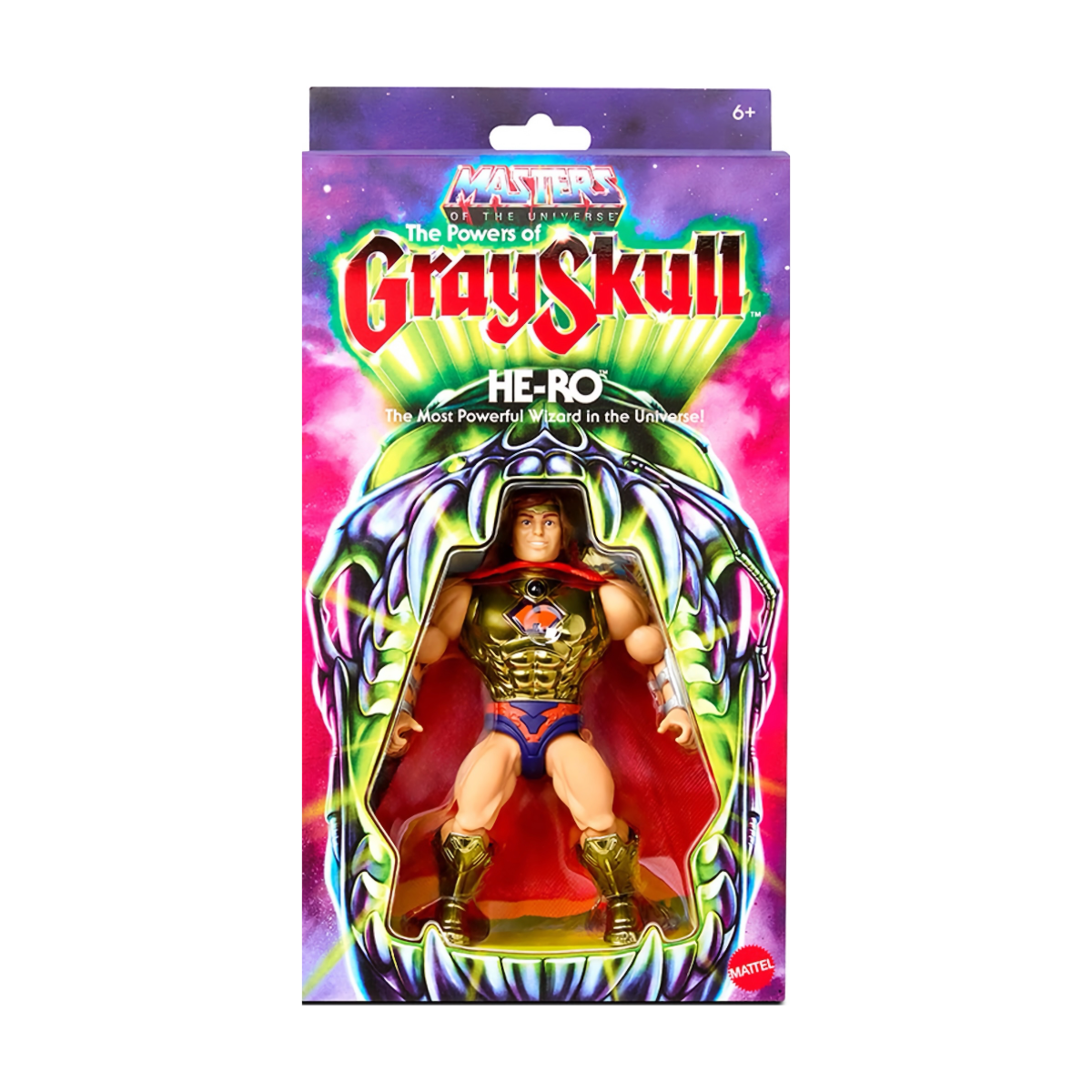 He-Ro Club Greyskull (MOTU Origins, Mattel) **CREATIONS EXCLUSIVE** product image 1, provided for visual reference and