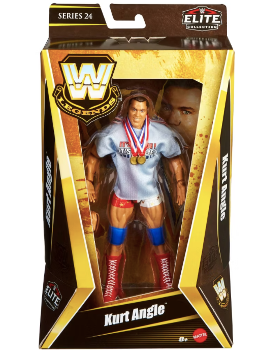 Kurt Angle Its True #24 (WWE Elite Legends, Mattel) product image 1, provided for visual reference and product detail review