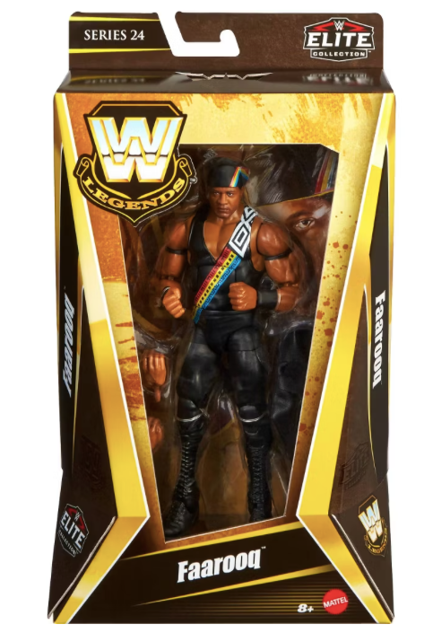 Farooq Nation of Domination #24 (WWE Elite Legends, Mattel) product image 1, provided for visual reference and product
