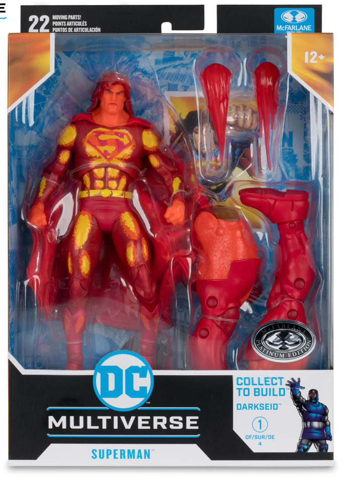 JL Task Force Superman BAF Darkseid (McFarlane, DC Multiverse) ***CHASE*** product image 1, provided for visual reference